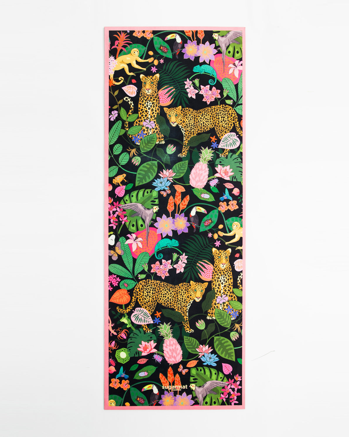 The Spotty Paradise - Travel Suede Yoga Mat (1MM)
