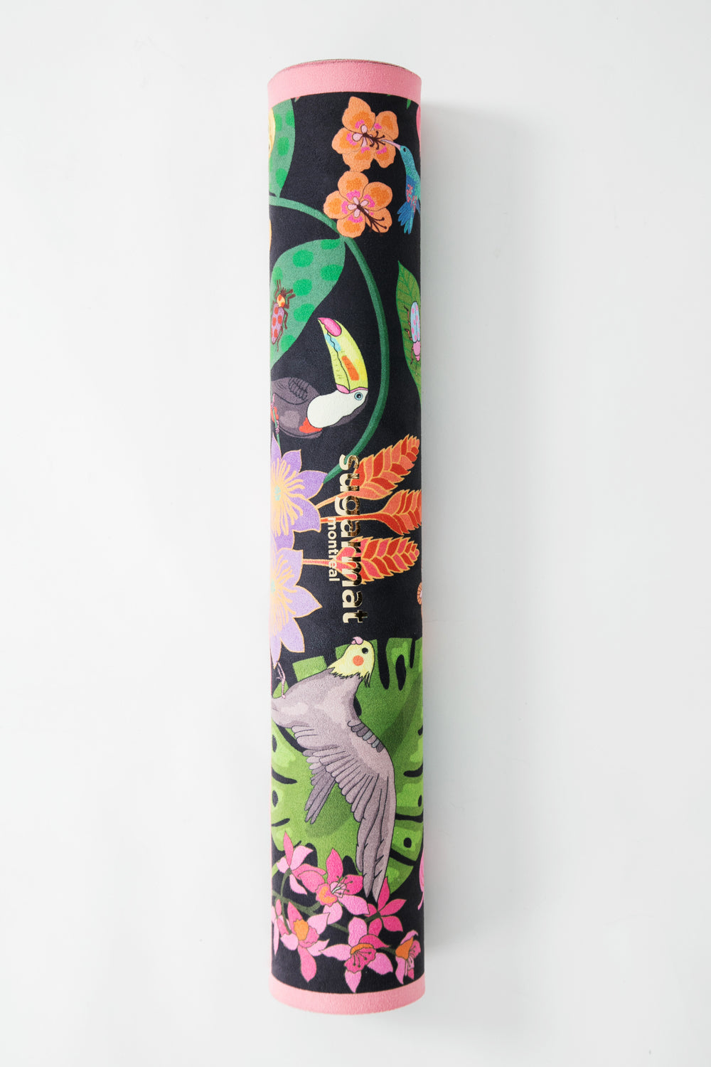 The Spotty Paradise  - Travel Suede Yoga Mat (1MM)