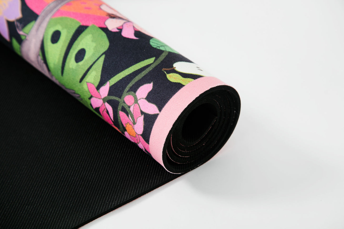 The Spotty Paradise  - Travel Suede Yoga Mat (1MM)