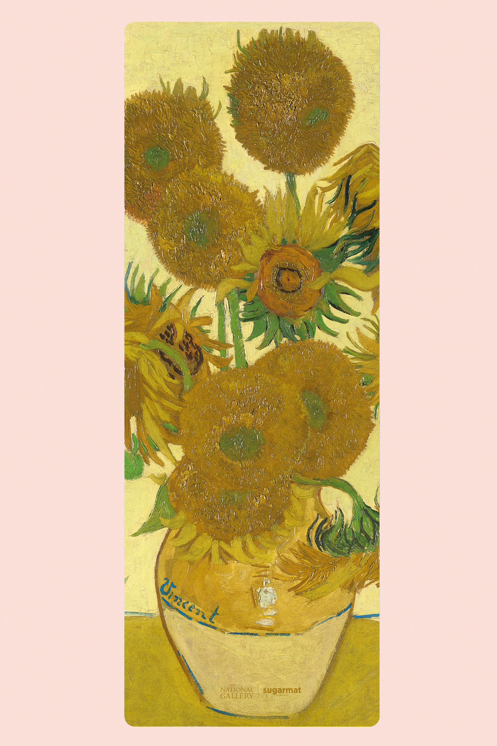 Sunflowers by Vincent Van Gogh - Lux PU Yoga Mat (5MM)